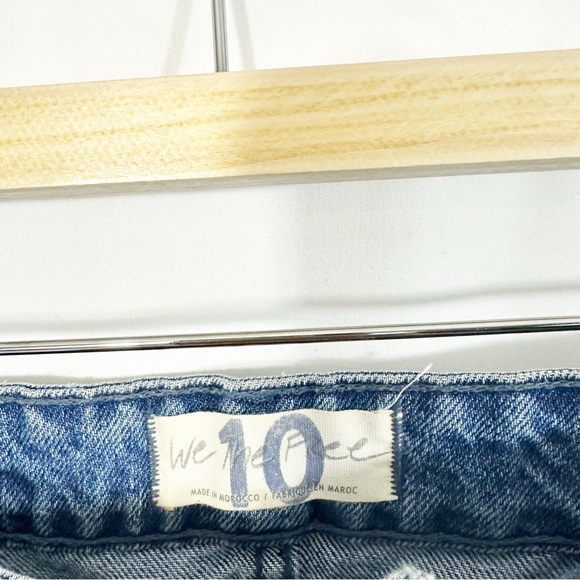 Free People Out Of Ordinary Denim Mini Skirt in Vintage Blue - Picture 9 of 11